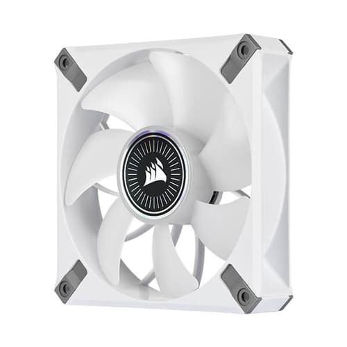 Corsair iCUE ML120 RGB Elite Premium 120mm PWM Magnetic Levitation Triple Fan Kit (White)